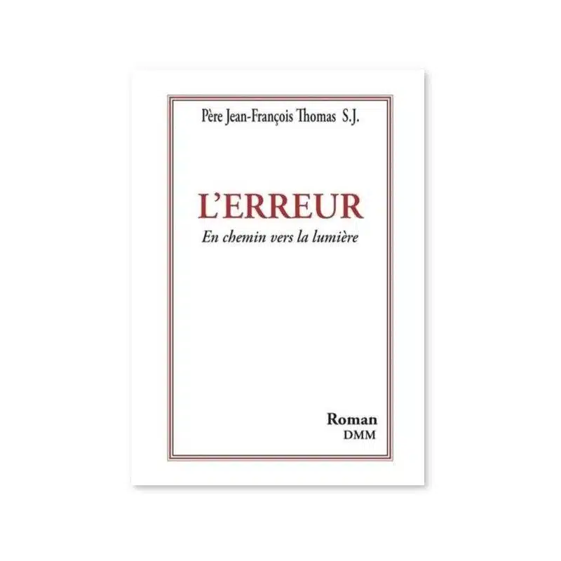 couverture erreur chemin vers la lumière