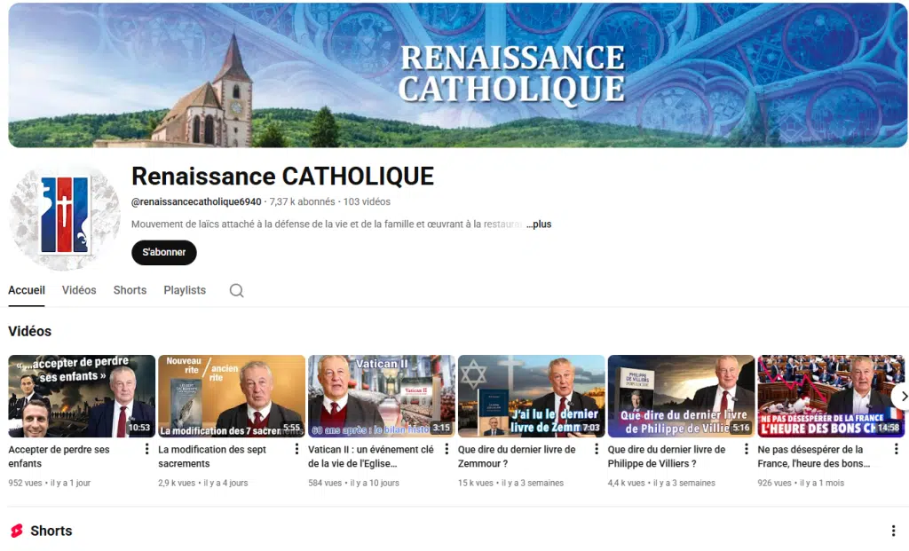 VIDEO - "...accepter de perdre ses enfants" - Visuel chaîne Youtube