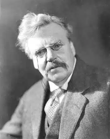 G.K. Chesterton - Crédits : https://www.flickr.com/photos/jimforest/5204404434