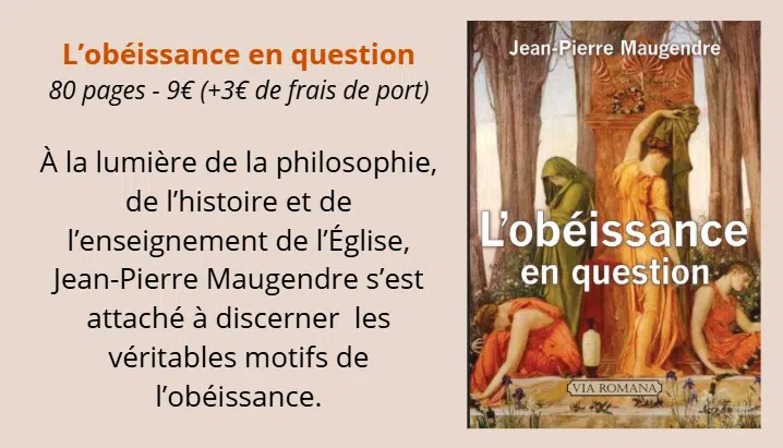 Présentation livre L'obéissance